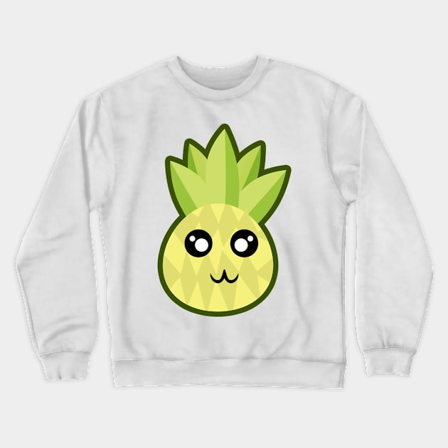 Kawaii Pineapple Crewneck Sweatshirt by KawaiiNir